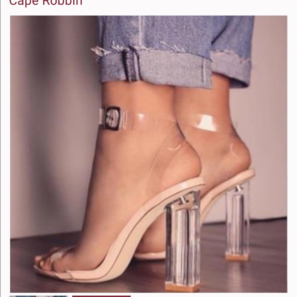 Clear Heels PVC